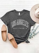 Load image into Gallery viewer, LOS ANGELES CALIFORNIA Round Neck T-Shirt