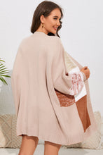 Load image into Gallery viewer, Color Block Open Front Longline Cardigan