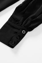 Load image into Gallery viewer, Gathered Detail Puff Sleeve Shirt