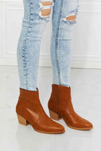 Load image into Gallery viewer, Watertower Town Faux Leather Western Ankle Boots