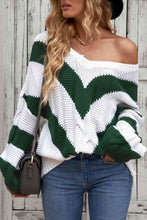 Load image into Gallery viewer, Chevron Tunic Sweater