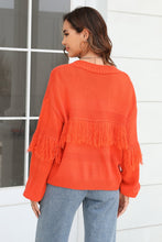 Load image into Gallery viewer, Trina Fringe Cardigan