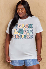 Load image into Gallery viewer, TEACH LOVE INSPIRE Graphic Cotton T-Shirt