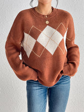Load image into Gallery viewer, Class In Session Dropped Shoulder Sweater