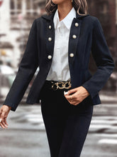 Load image into Gallery viewer, Bailey Collar Long Sleeve Blazer