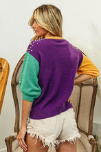 Load image into Gallery viewer, BiBi Color Block Sweater