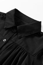 Load image into Gallery viewer, Gathered Detail Puff Sleeve Shirt