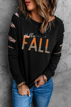 Load image into Gallery viewer, Double Take HELLO FALL Sweatshirt