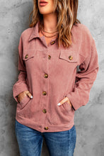 Load image into Gallery viewer, Corduroy Long Sleeve Jacket