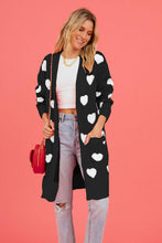 Load image into Gallery viewer, Heart Cardigan with Pockets