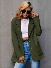 Load image into Gallery viewer, My Darling Longline Blazer with Pockets