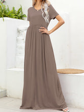 Load image into Gallery viewer, Crista Maxi Dress with Pockets