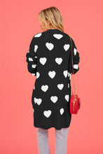 Load image into Gallery viewer, Heart Cardigan with Pockets
