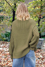 Load image into Gallery viewer, Round Neck Lantern Sleeve Sweater