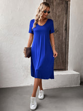 Load image into Gallery viewer, Royal Lady Midi Dress