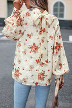Load image into Gallery viewer, Golden Lantern Sleeve Blouse