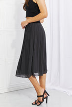 Load image into Gallery viewer, Romantic At Heart Pleated Chiffon Midi Skirt