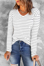 Load image into Gallery viewer, Striped Long Sleeve T-Shirt