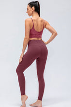 Load image into Gallery viewer, Wide Waistband Slim Fit Active Leggings