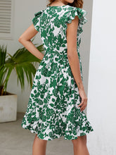 Load image into Gallery viewer, Florería Flutter Sleeve Dress