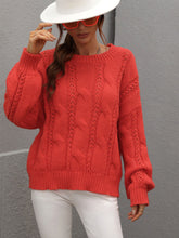 Load image into Gallery viewer, Cable-Knit Sweater