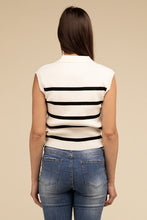 Load image into Gallery viewer, Striped Polo Vest
