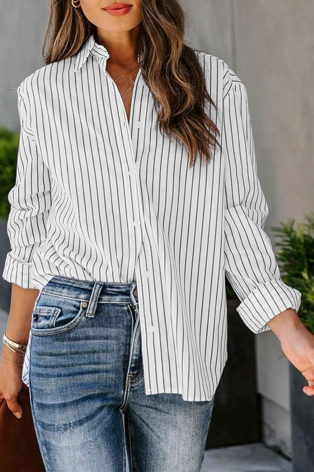 Adeline Button Up Long Sleeve Shirt