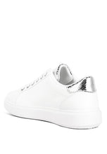 Load image into Gallery viewer, Claude Faux Leather Back Panel Detail Sneakers
