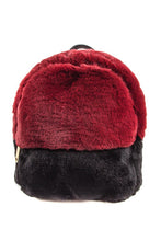 Load image into Gallery viewer, TWO TONED FURRY BACKPACK
