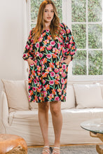 Load image into Gallery viewer, Olivia Floral Puff Sleeve Dress
