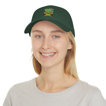 Load image into Gallery viewer, Low Profile Baseball Cap — "Wi Likkle But Wi Tallawah" Jamaican Flag Hat
