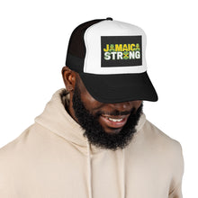 Load image into Gallery viewer, Jamaica Stronger Embroidered Trucker Hat
