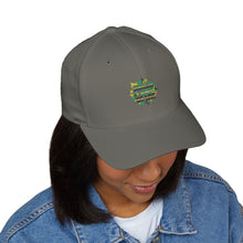 Load image into Gallery viewer, Embroidered 'Jamaican Hard To Love' Floral Baseball Cap
