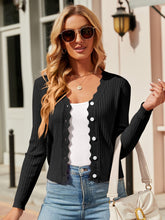 Load image into Gallery viewer, Button Up Long Sleeve Cardigan
