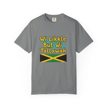 Load image into Gallery viewer, Jamaican Pride T-Shirt – "Wi Likkle But Wi Tallawah" Graphic Tee
