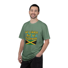 Load image into Gallery viewer, Jamaican Pride T-Shirt – "Wi Likkle But Wi Tallawah" Graphic Tee
