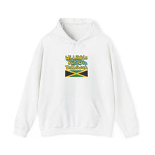 Load image into Gallery viewer, Jamaican Pride Hoodie – “Wi Likkle But Wi Tallawah” Flag Design

