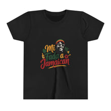 Load image into Gallery viewer, Youth Tee - "Mi Mada a Jamaican" Kids T‑Shirt
