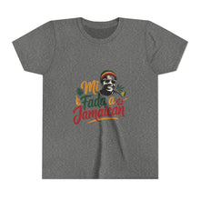 Load image into Gallery viewer, Youth Tee - "Mi Mada a Jamaican" Kids T‑Shirt
