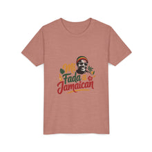 Load image into Gallery viewer, Youth Tee - "Mi Mada a Jamaican" Kids T‑Shirt
