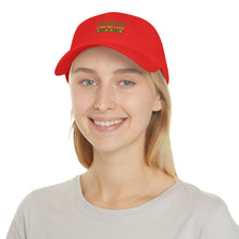 Load image into Gallery viewer, Baseball Cap - "Jamaican Land We Love" Embroidered Red Hat (Reggae Pride)
