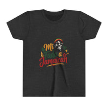 Load image into Gallery viewer, Youth Tee - "Mi Mada a Jamaican" Kids T‑Shirt
