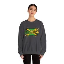 Load image into Gallery viewer, Jamaica Flag Graphic Sweatshirt — Retro Reggae Island Pride Crewneck
