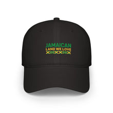 Load image into Gallery viewer, Baseball Cap - "Jamaican Land We Love" Embroidered Red Hat (Reggae Pride)
