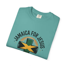 Load image into Gallery viewer, Jamaica For Jesus-Unisex Garment-Dyed T-shirt
