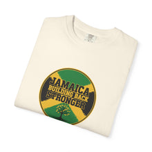 Load image into Gallery viewer, Jamaica Building Back Stronger Unisex Garment-Dyed T-shirt
