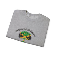 Load image into Gallery viewer, Jamaican Pride Crewneck Sweatshirt — "I am Jamaican" Tree Graphic
