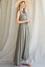 Load image into Gallery viewer, BUTTON DOWN MAXI DRESS
