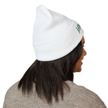 Load image into Gallery viewer, Jamaica Embroidered Cuffed Beanie — Cozy Travel &amp; Reggae Knit Hat
