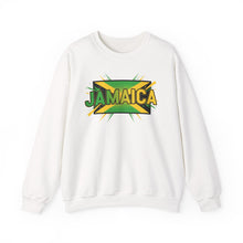 Load image into Gallery viewer, Jamaica Graphic Sweatshirt — Bold Reggae Flag Design
